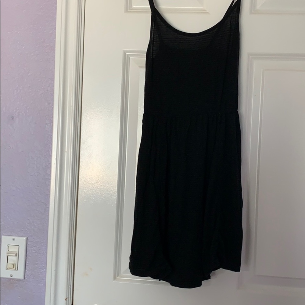 Brandy Melville black stripped dress comfy & cute